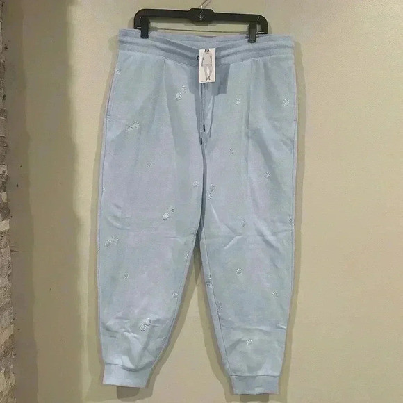 Honeydew Intimates Other - NEW Honeydew Blue Paw Print Jogger Pants Super Soft Lounge Pajama XL